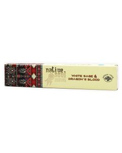 Native Soul White Sage and Dragon's Blood Smudge Sticks