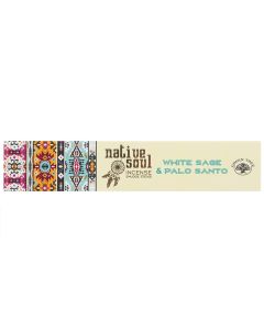 Native Soul White Sage and Palo Santo Incense Smudge Sticks