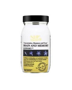 NHP - Advanced Brain & Memory Support (60 Vegan Caps)