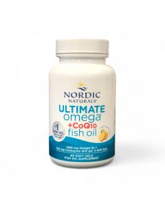 Nordic Naturals Ultimate Omega +CoQ10 Fish Oil 60 Caps