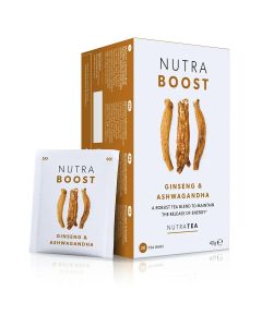 Nutra Tea Boost Ginseng & Ashwagandha 20 bags