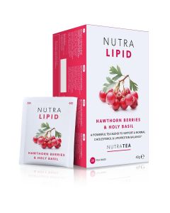 Nutra Tea Lipid Hawthorn Berries & Holy Basil 20 bags
