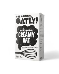 Oatly Whippable Creamy Oat Vegan Double Cream 250ml 