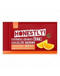 Honestly! Luxurious Keto Orangey Chocolate Brownie IRISH 60g
