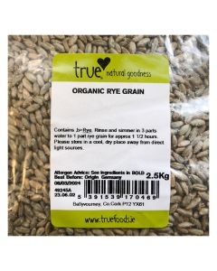 True Natural Goodness Rye Grain Organic 2.5kg