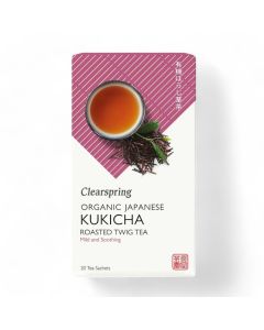 Clearspring Japanese Kukicha Tea Organic 20 Sachets