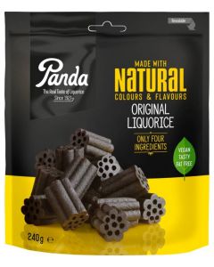 Panda All Natural Soft Liquorice (240g Bag)