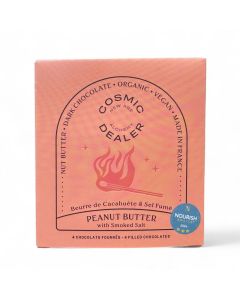 Cosmic Dealer Nut Butter Chocolate Box Peanut Butter with Smoked Salt Organic 4pcs / 80g