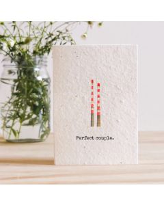 Plantable Seed Card - Perfect couple