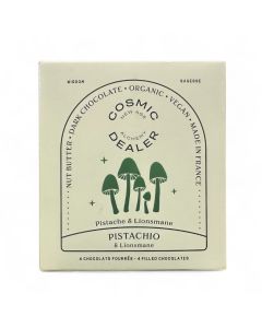 Cosmic Dealer Nut Butter Chocolate Box Pistachio & Lionsmane Organic 4pcs / 80g
