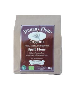 Dunany Farm Organic Plain, Sifted, Stone Ground Spelt Flour