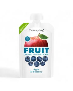 Clearspring - Organic Apple and Plum Fruit Puree - (200g)