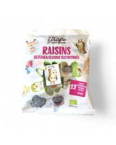 Trafo Raisin Snack Boxes Organic 144g (12 Boxes)