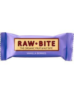 Raw Bite Organic Vanilla Berries Bar 50g