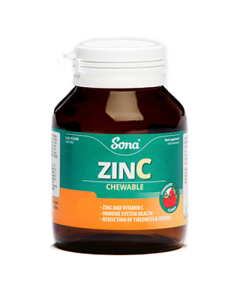 Sona Zinc Chewable (60 tablets)
