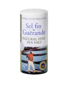 Guérandais Sel fin de Guérande Natural Fine Sea Salt Shaker 250g 
