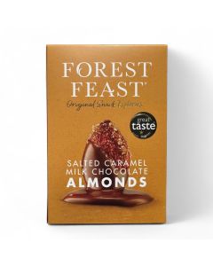 Forest Feast  Salted Caramel Milk Chocolate Almonds 140g