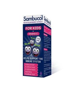 Sambucol Black Elderberry For KIds +Vit C