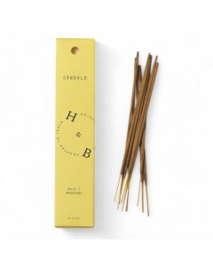 H & B Incense Sándalo (Sandalwood) 10 Sticks