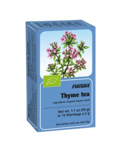 Salus Floradix Organic Thyme Tea 15 Bags
