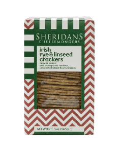 Sheridans Rye & Linseed Crackers (Irish)