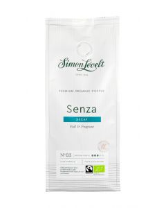 Simon Lévelt Senza Organic Fairtrade Decaf Ground Coffee (250g)
