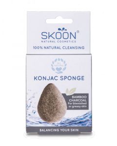 Skoon Konjac Sponge - Bamboo Charcoal