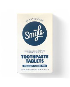 Smyle Toothpaste Tablets Fresh Mint Fluoride Free Refill 63 Tabs