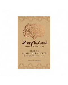 Zaytoun from Palestine Olive Oil Soap Collection 4 x 100g Bars