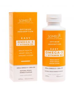 Somega Easy Omega-3 + Vitamn D3 (225ml)