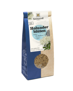Sonnentor Organic Elderflowers Crushed Tea