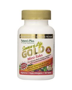 Nature's Plus Source of Life® GOLD Mini Tablets (180 Tabs) 