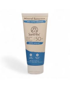 Suntribe Mineral Sunscreen Very Water Resistant SPF50 Organic 100ml