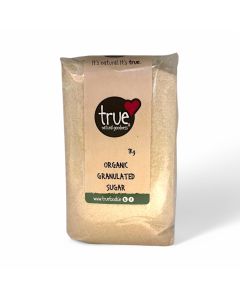 True Natural Goodness Granulated Cane Sugar Organic 1KG