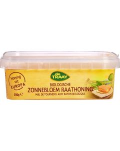 De Traay Organic Sunflower Honeycomb  250g