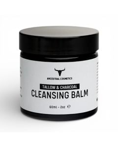 Ancestral Cosmetics Tallow & Charcoal Cleansing Balm Irish 60ml