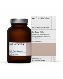 Wild Nutrition Daily Multi Nutrient for Teen Girls 60 Caps 