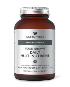 Wild Nutrition Food-Grown TeenBoy Daily Multi Nutrients (60caps)