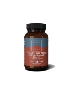 Terranova Vitamin B12 500ug Methylcobalamin Complex 100 Caps