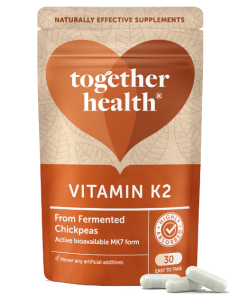 Together Health Vitamin K2 from Fermented Chickpeas 30 Caps