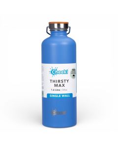 Cheeki Thirsty Max Azure Bottle 1.6 L