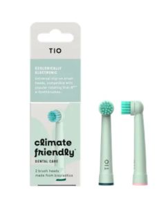 Tio Climate Friendly Dental Care 2 Brush Heads