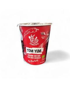 OnOff Tom Yum Instant Thai Rice Noodles Soup Pot Organic 75g