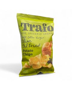 Trafo Olive Oil Fried Potato Chips Organic 100g