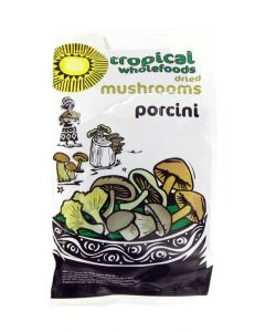Tropical Wholefoods Dried Porcini Mushrooms (50g)