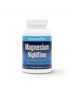 NaturesPlus Magnesium NightTime 120 Vegan Caps