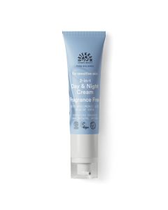 Urtekram 2-in-1 Day & Night Cream Fragrance Free with Hyaluronic Acid 50ml