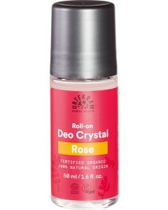 Urtekram Organic Roll-on Deo Crystal Rose 50ml