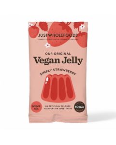 Just Wholefoods Original Vegan Jelly Simply Strawberry 85g