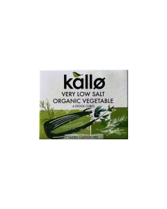 Kallo Organic Vegetable Stock Cubes Low Salt 60g